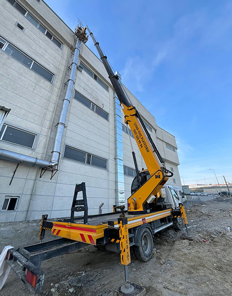 Fabrika Havalandırma Çalışması
