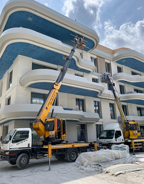 Prekast Cephe Çalışması